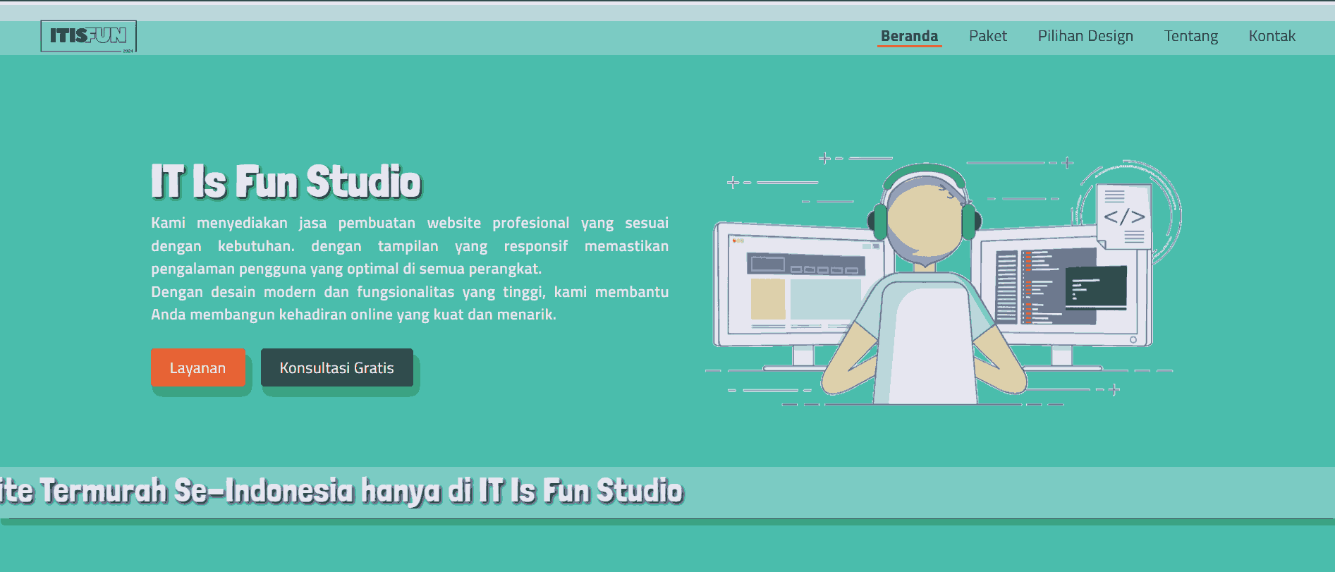 IT Is Fun Studio - Website